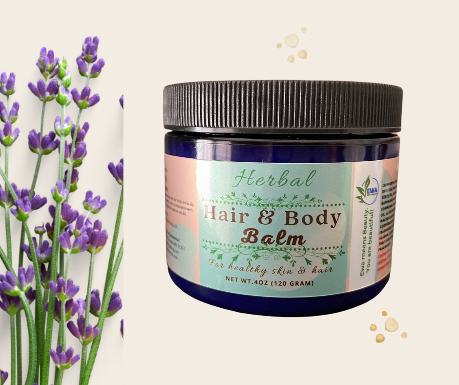 Herbogen Herbal Hair Balm With Beeswax, Herbal Styling Wax, Herbal Pomade,  Stinging Nettle - Asha + Miel Body Care